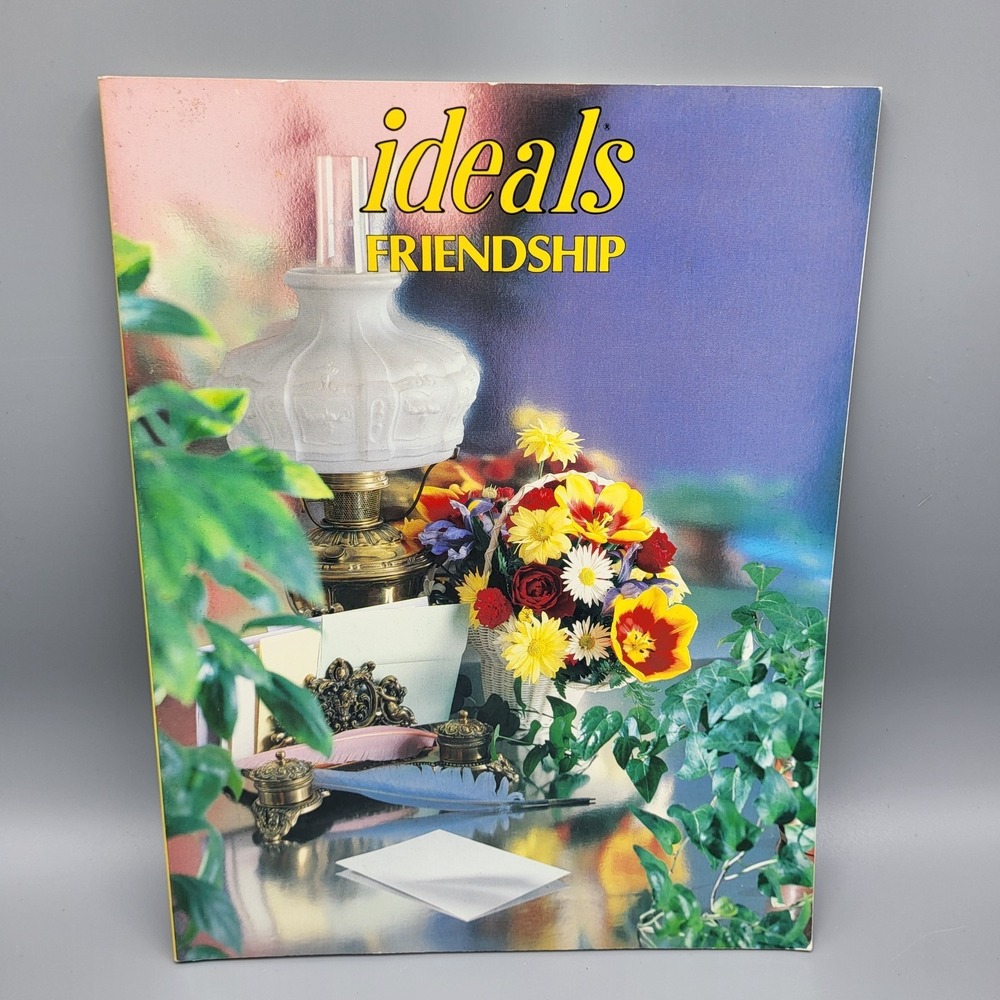 Vintage Ideals Friendship 1985 Magazine Vol.42 No.4 May Poetry Poems Family